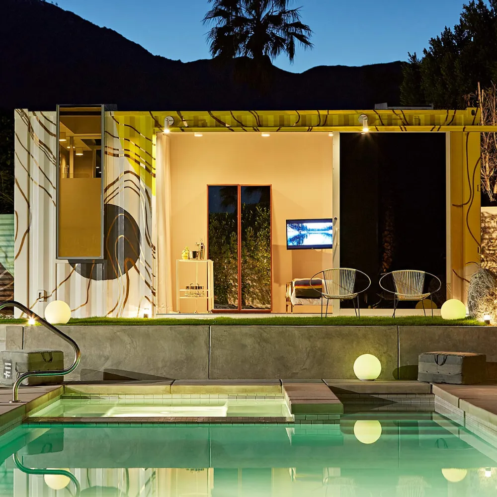 premier poolside ADU in Palm Springs